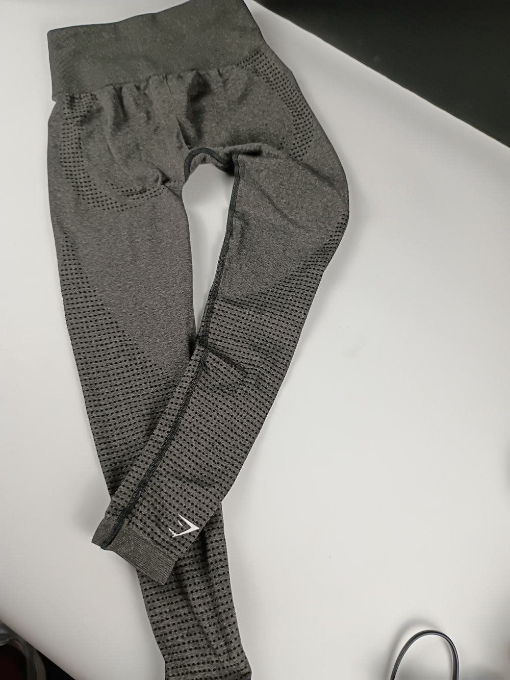 Gymshark Charcoal Gray Seamless Leggings
